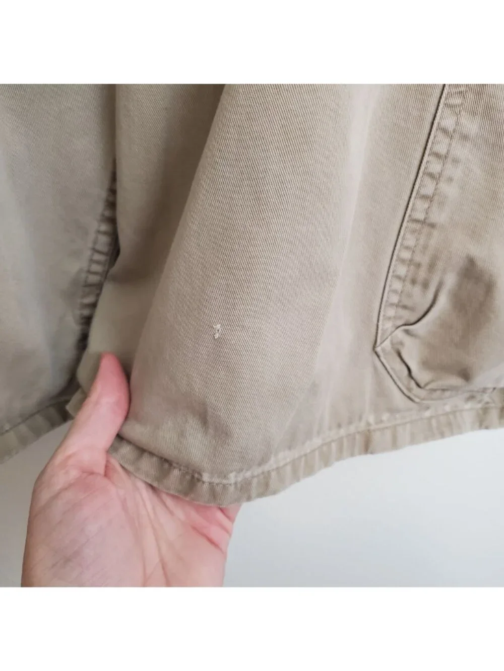 Levi's 90's Silvertab khaki colored cargo shorts